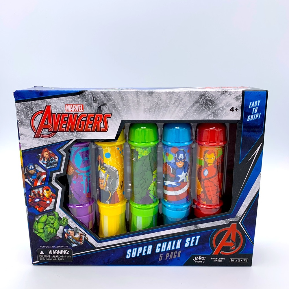 Avengers Chalk Set